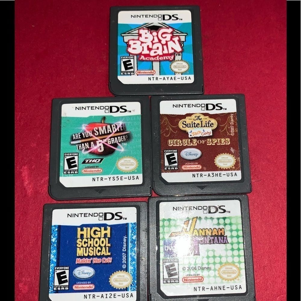 5 Nintendo DS game